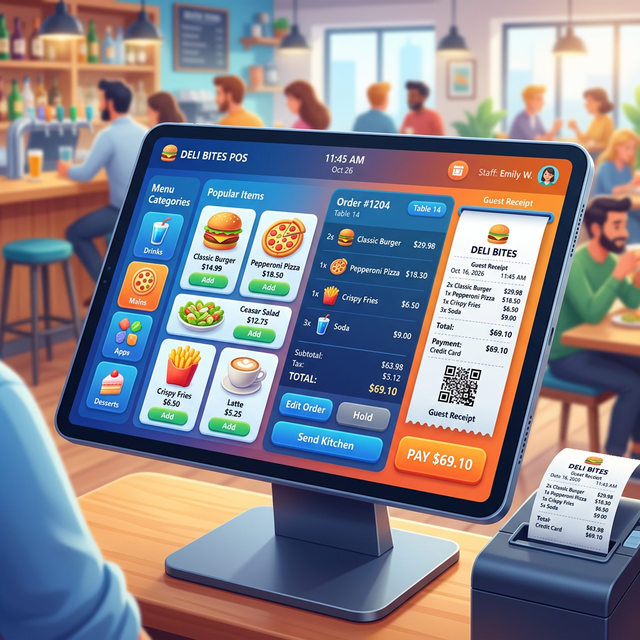 GoFrugal Restaurant ERP - POS & Kitchen Order Management